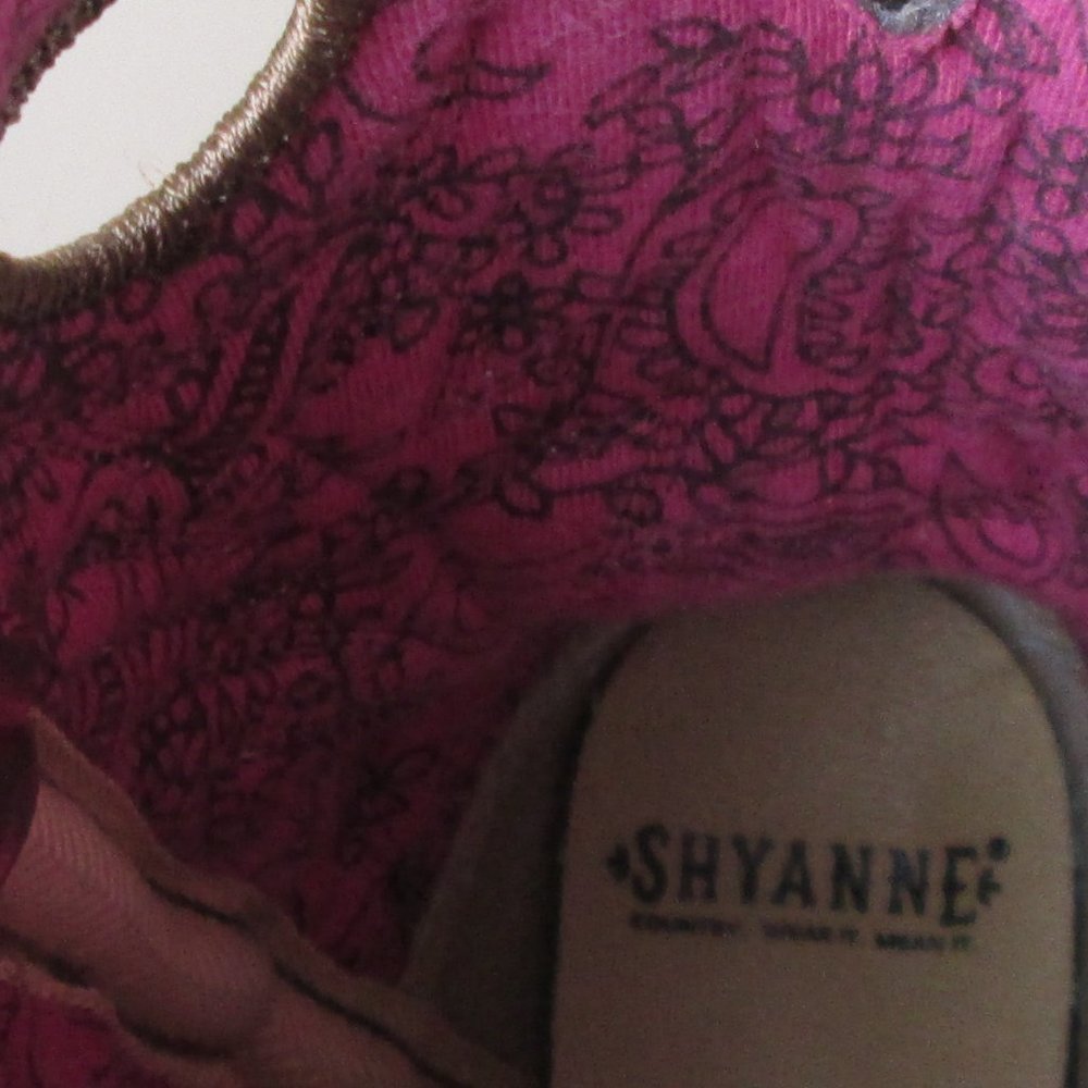 SHYANNE Girls Cow Girls Boots Square Toe PINK BROWN Size 1D Pre-owned Go… - Picture 11 of 11